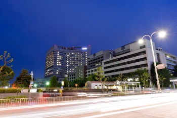 Hospital Building Receiving Deferred Giving Donations from Charitable Fund